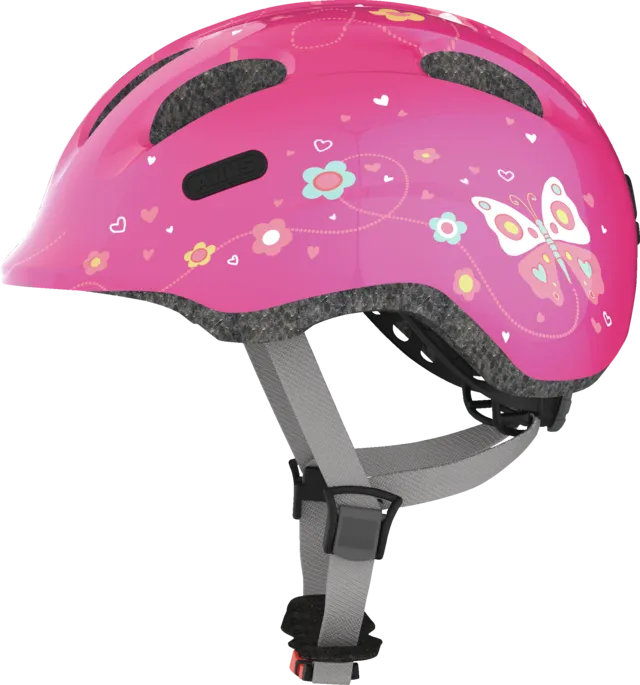 Abus Smiley 2.0 Helmet Pink Butterfly