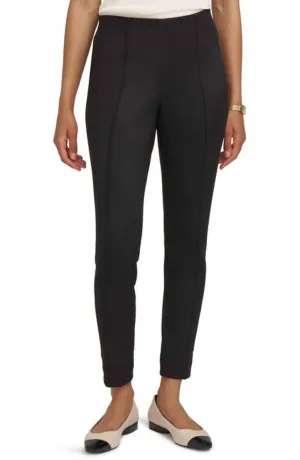 Anne Klein Womens High Waist Slim Leg Faux Suede Pull-On Pants 10847941
