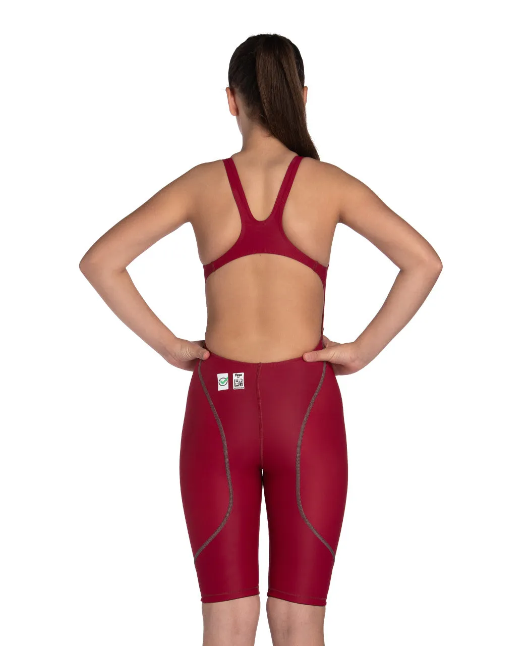 Arena Girl's Racing Suit Powerskin ST Next Red
