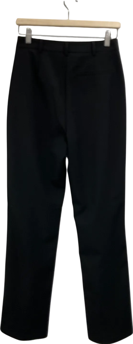 ASOS Black Tall Straight Leg Trousers UK 8