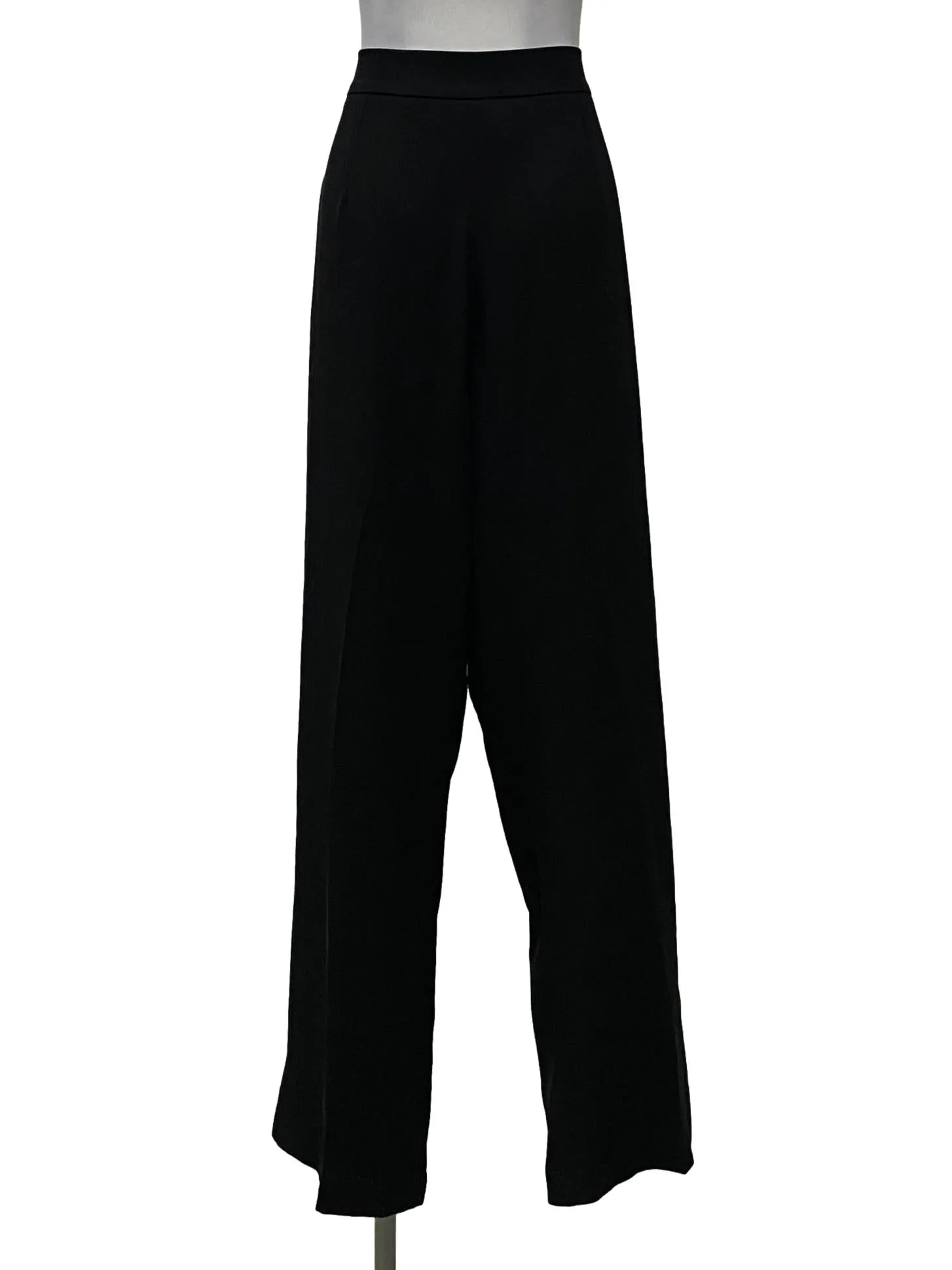 Black Straight Pants