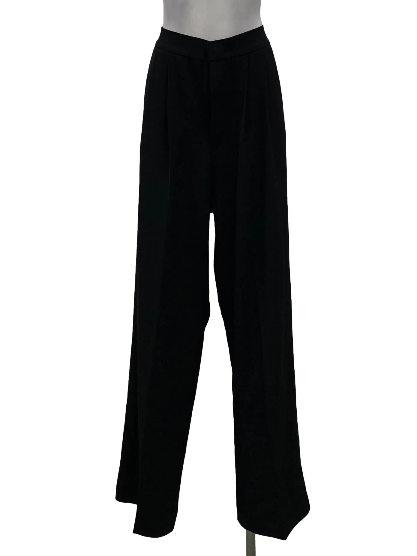 Black Straight Pants