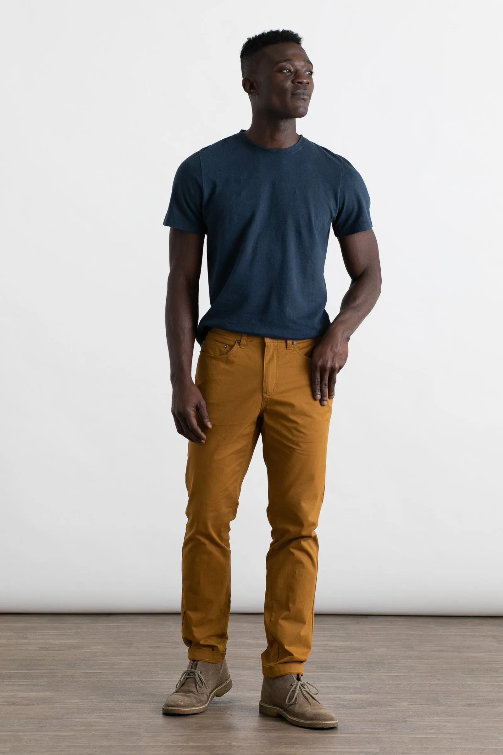 Bradley Slim Pant / Flax