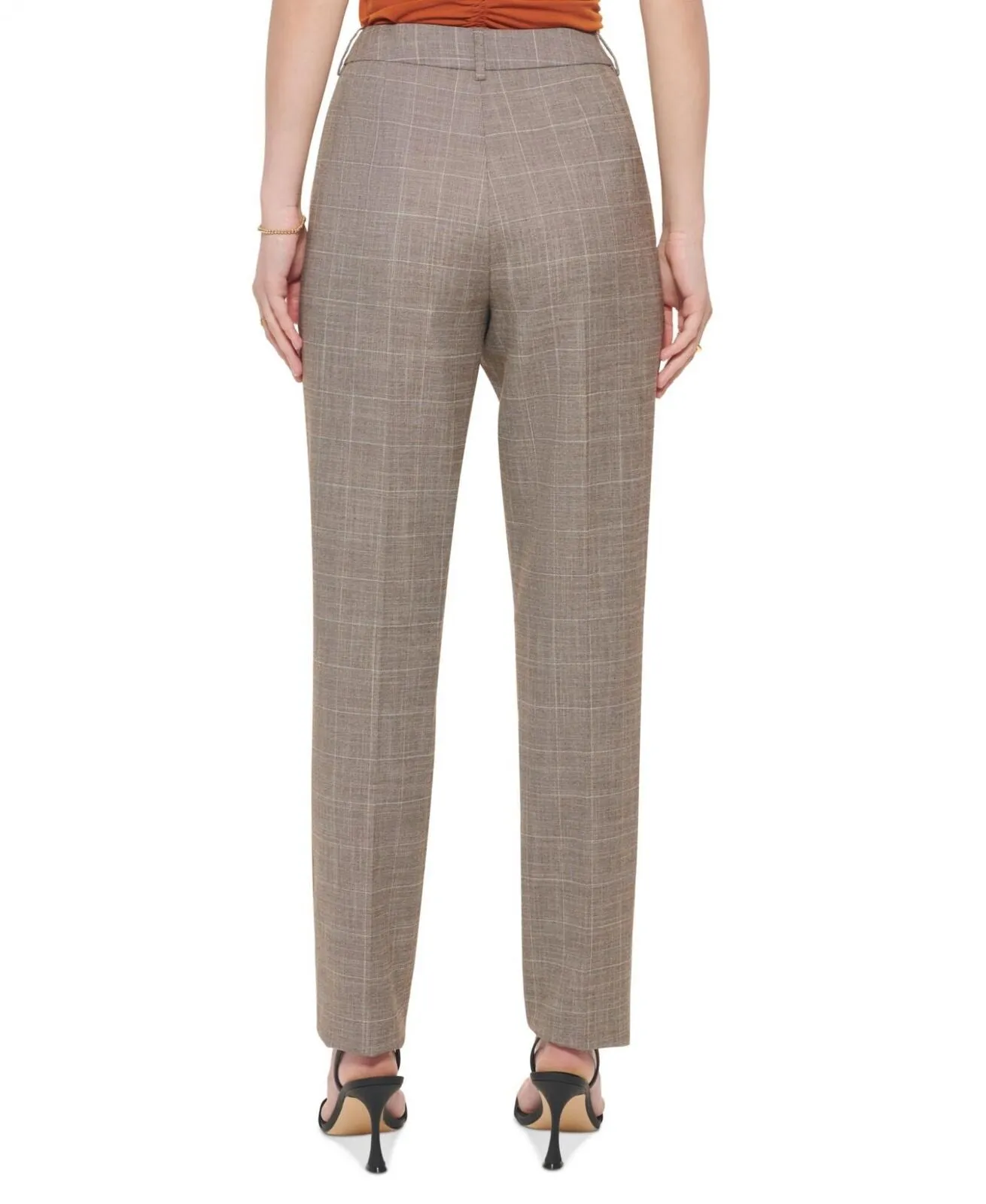 Calvin Klein Womens Petite Straight-Leg Modern Fit Pants T24P936B