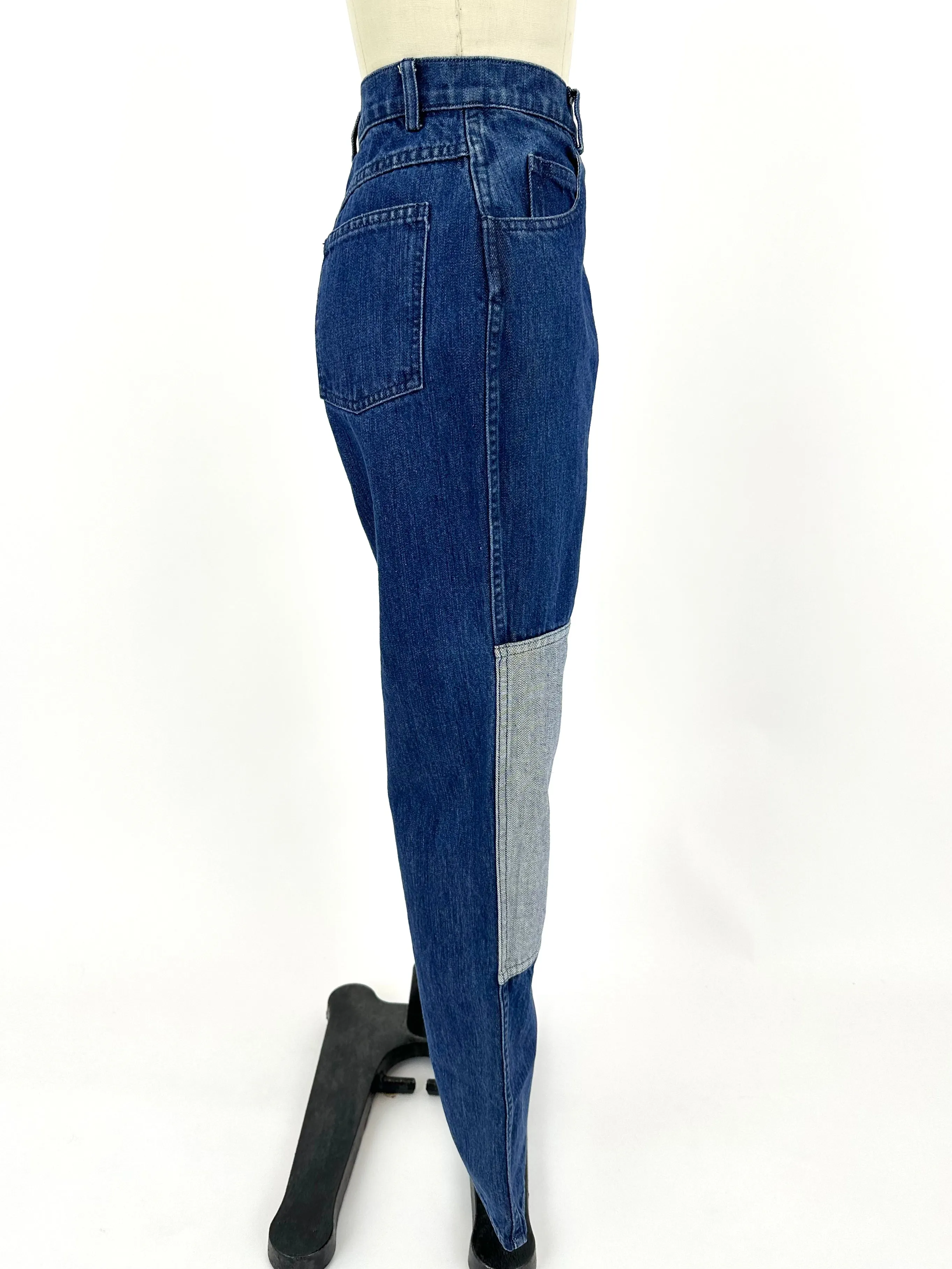 Carleen Two-Tone Jeans