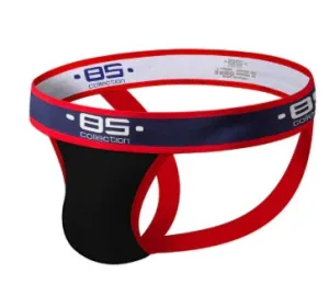 Club Jox  85 Collection Solid Pouch Black Jockstrap