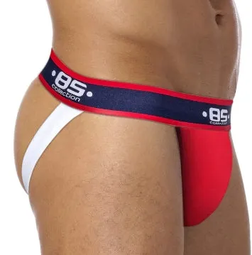Club Jox  85 Collection Solid Pouch Red Jockstrap