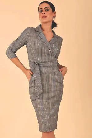 Colette Check Dress