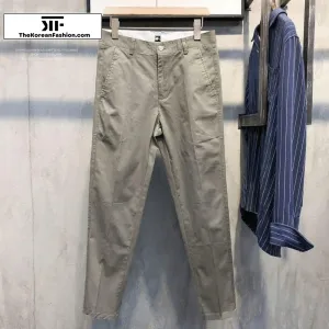 Cotton Slim Feet Pants