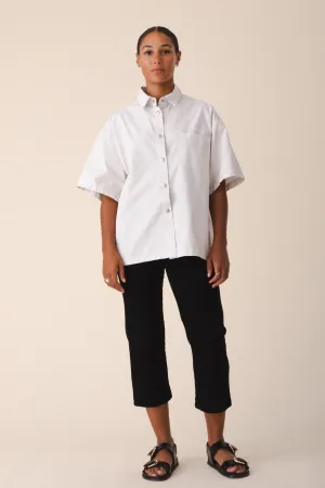 Denim Boiler Pant in Black
