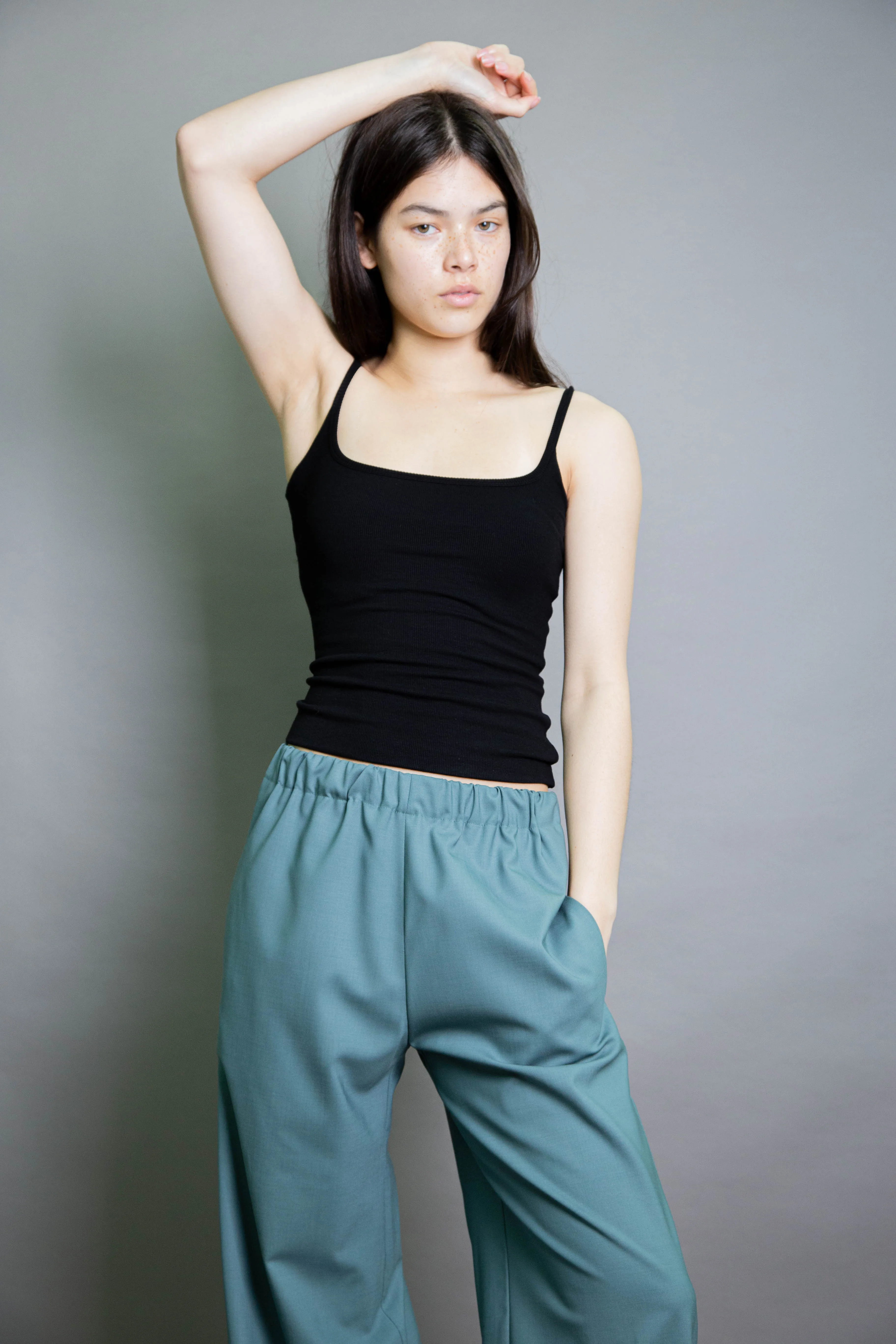 Duo Trouser - Aqua Stretch Wool (PO)