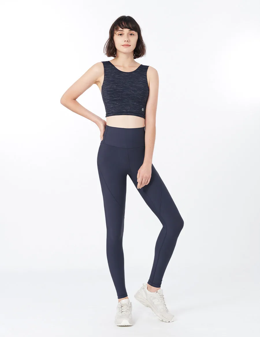 easyoga LESPIRO Concentrate Tights - B08 Ink Blue