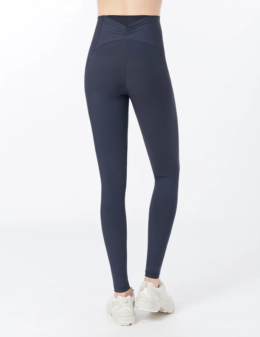 easyoga LESPIRO Concentrate Tights - B08 Ink Blue