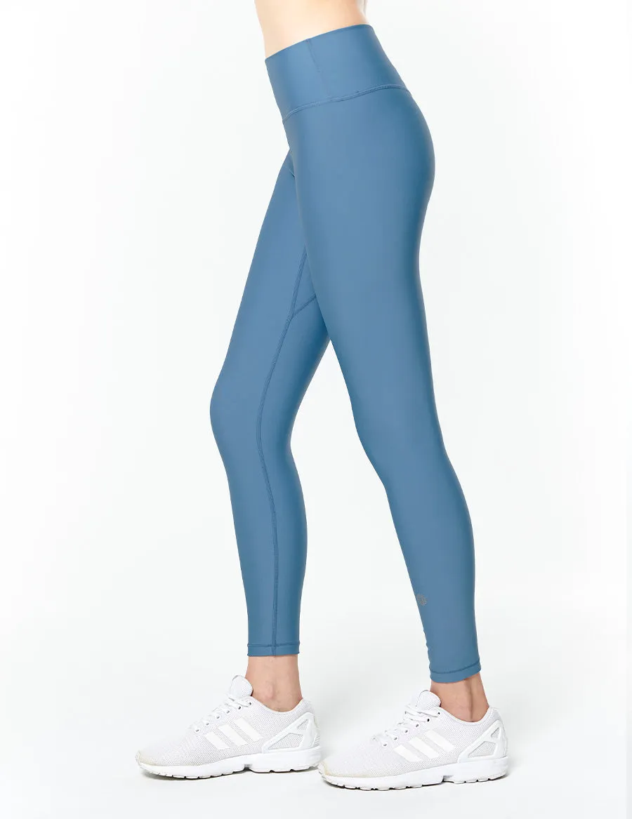 easyoga LESPIRO Glossy Slim Tights4 - B2 Blue