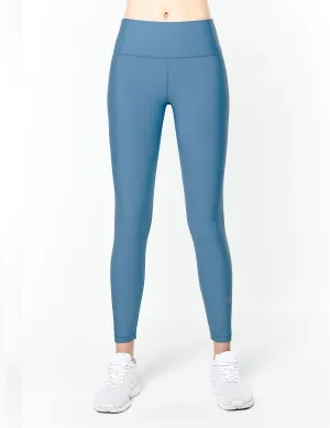 easyoga LESPIRO Glossy Slim Tights4 - B2 Blue