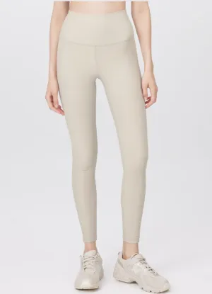 easyoga LESPIRO Glossy Slim Tights7 - C9 Light Brown
