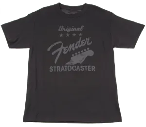 Fender Original Strat T-Shirt, Charcoal, XL