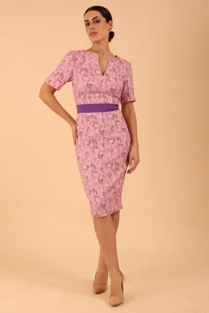 Floella Jacquard Dress