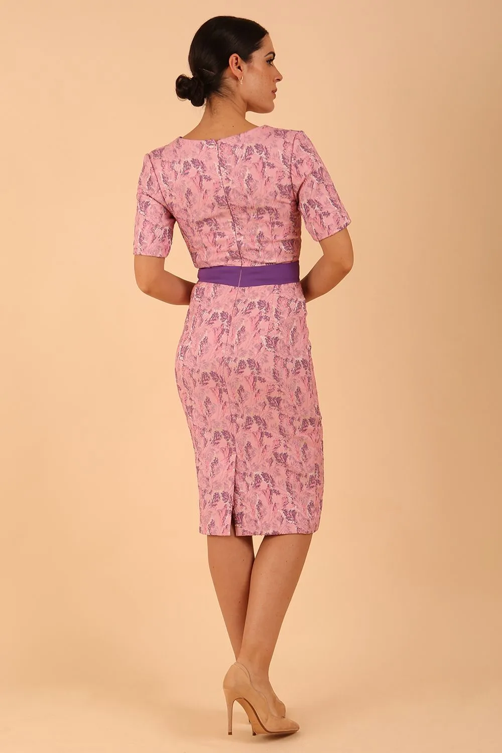 Floella Jacquard Dress