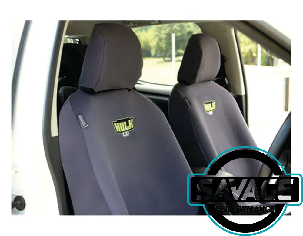 HULK 4x4 - Front Seat Covers for Ford Ranger, Everest, Mazda BT-50