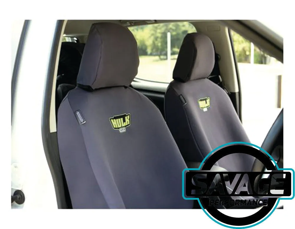 HULK 4x4 - Front Seat Covers Suitable for Toyota Hilux