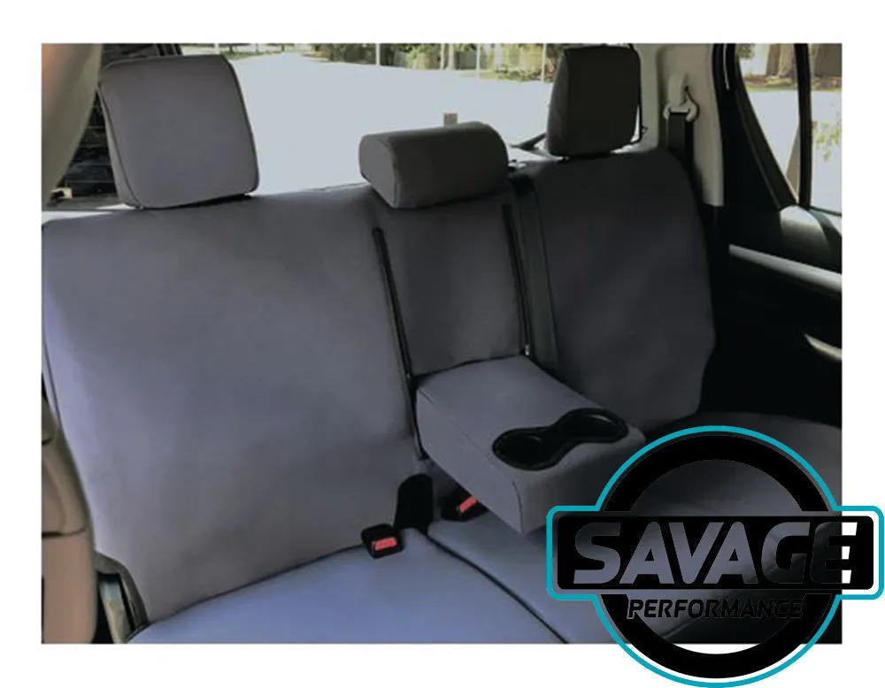 HULK 4x4 - Rear Seat Covers Suitable for Toyota Landcruiser