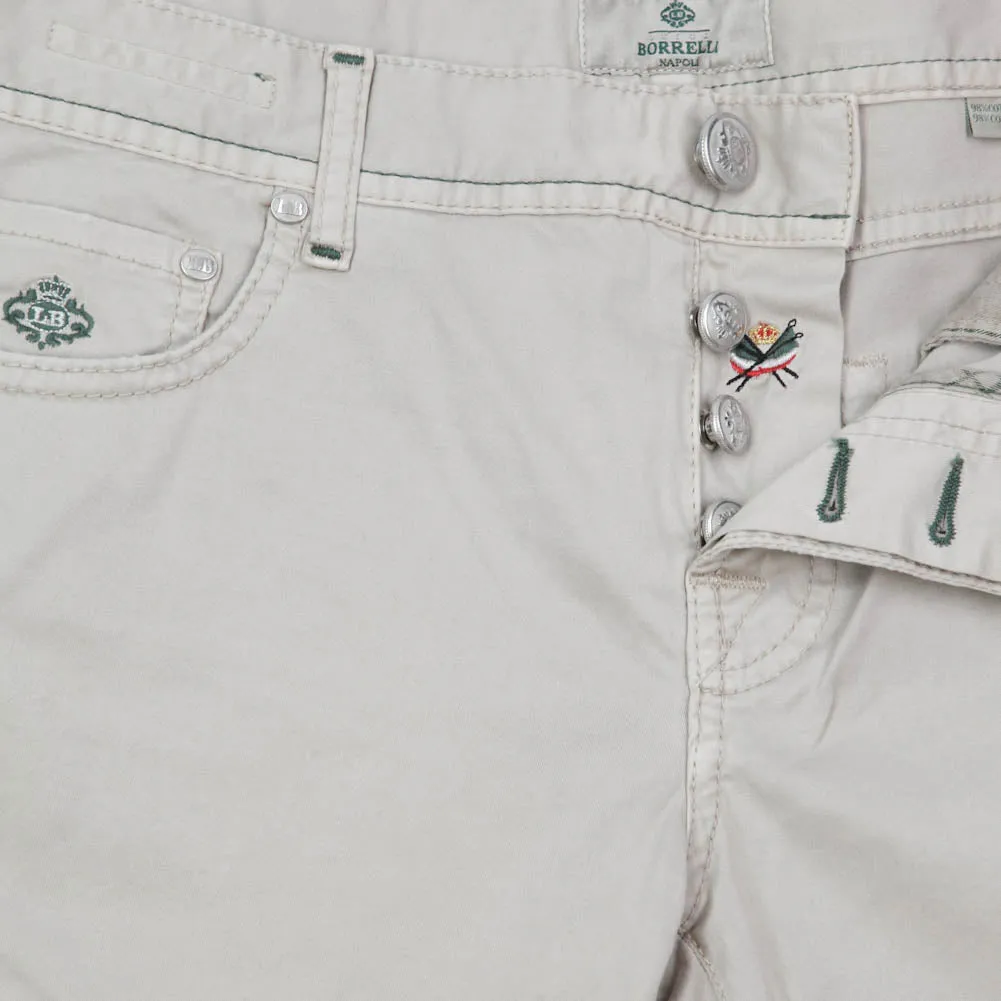 Luigi Borrelli Beige Pants - 36 US / 52 EU