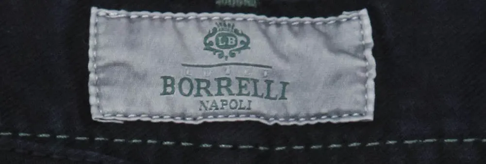 Luigi Borrelli Midnight Navy Blue Pants - 33 US / 49 EU