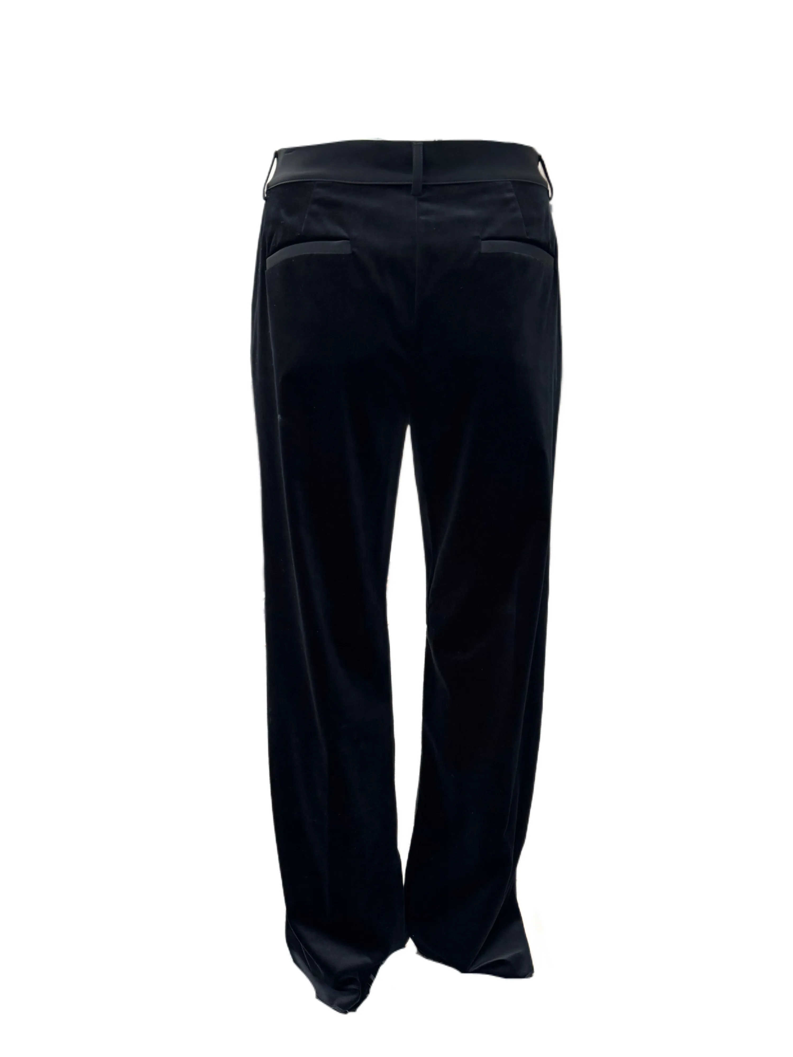 Marina Rinaldi Women's Black Ravenna Straight Leg Pants NWT
