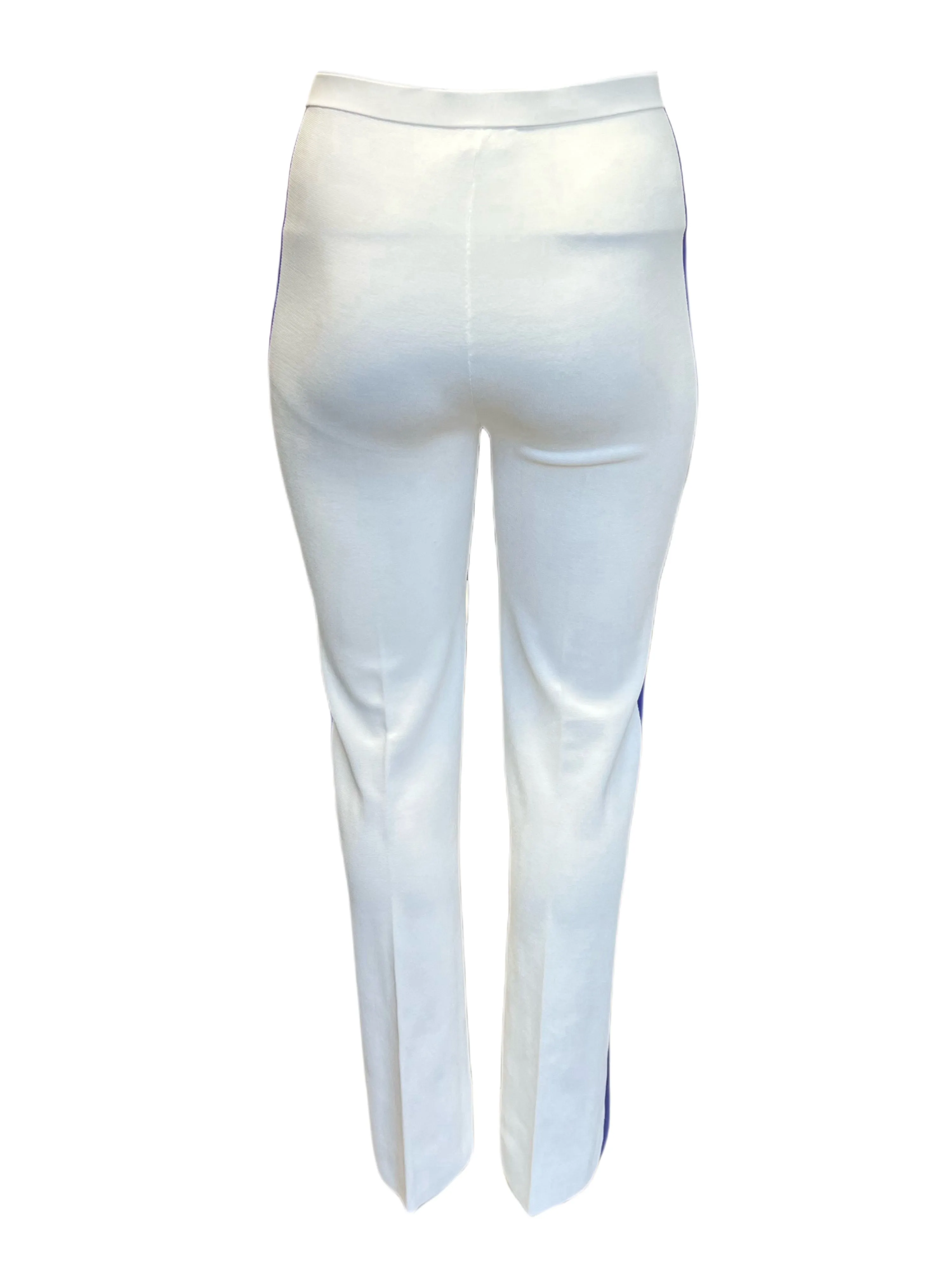 Marina Rinaldi Women's White Ubicare Straight Leg Pants NWT