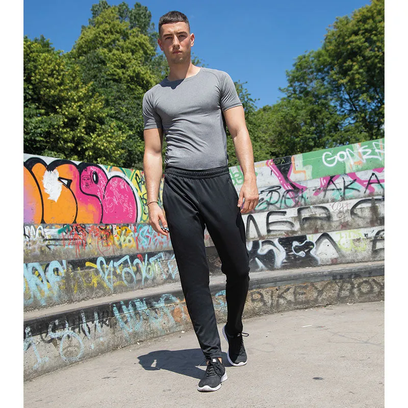 Men's slim leg training pants