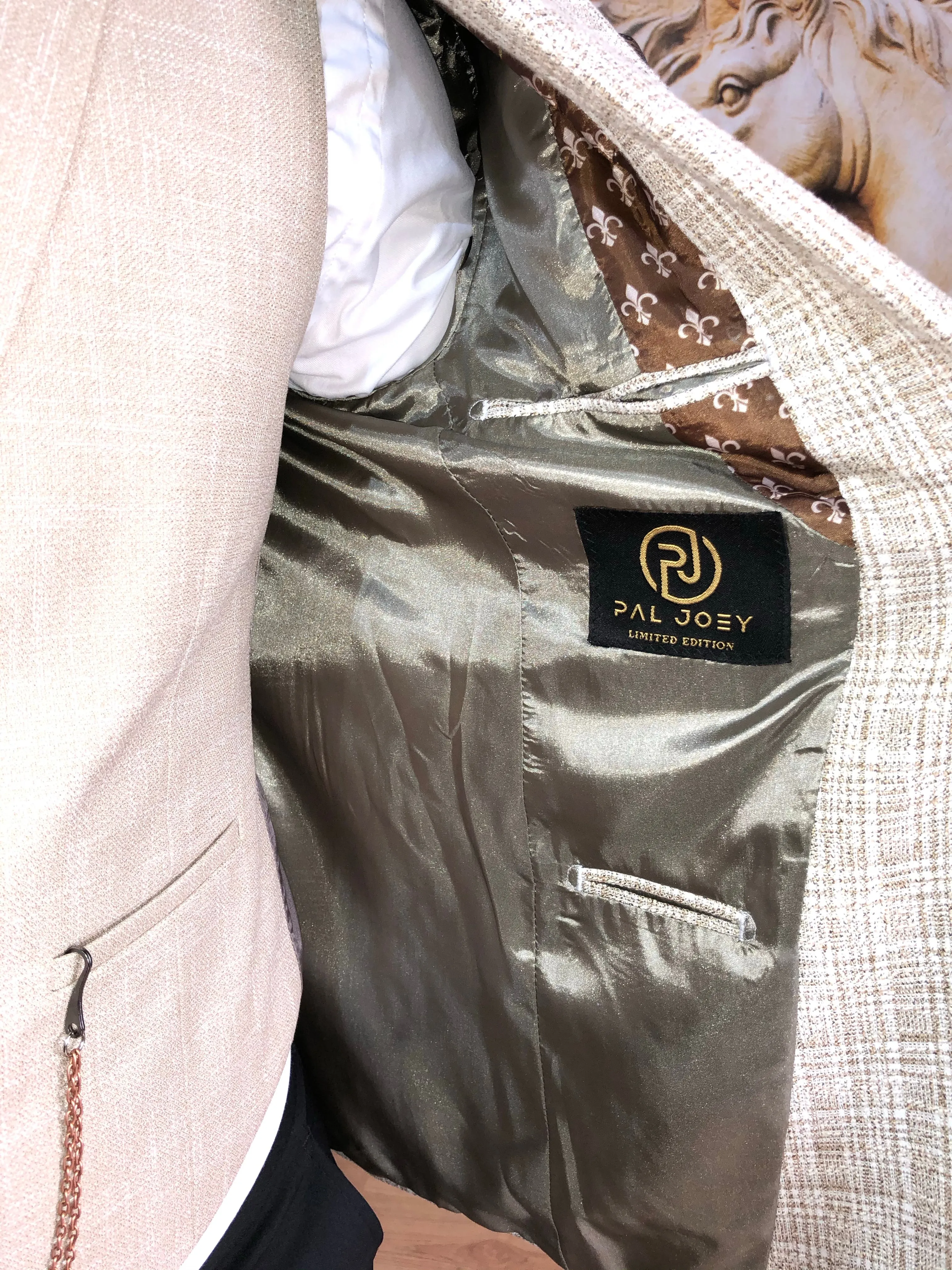 Murdoch - Cream 3 Piece Suit