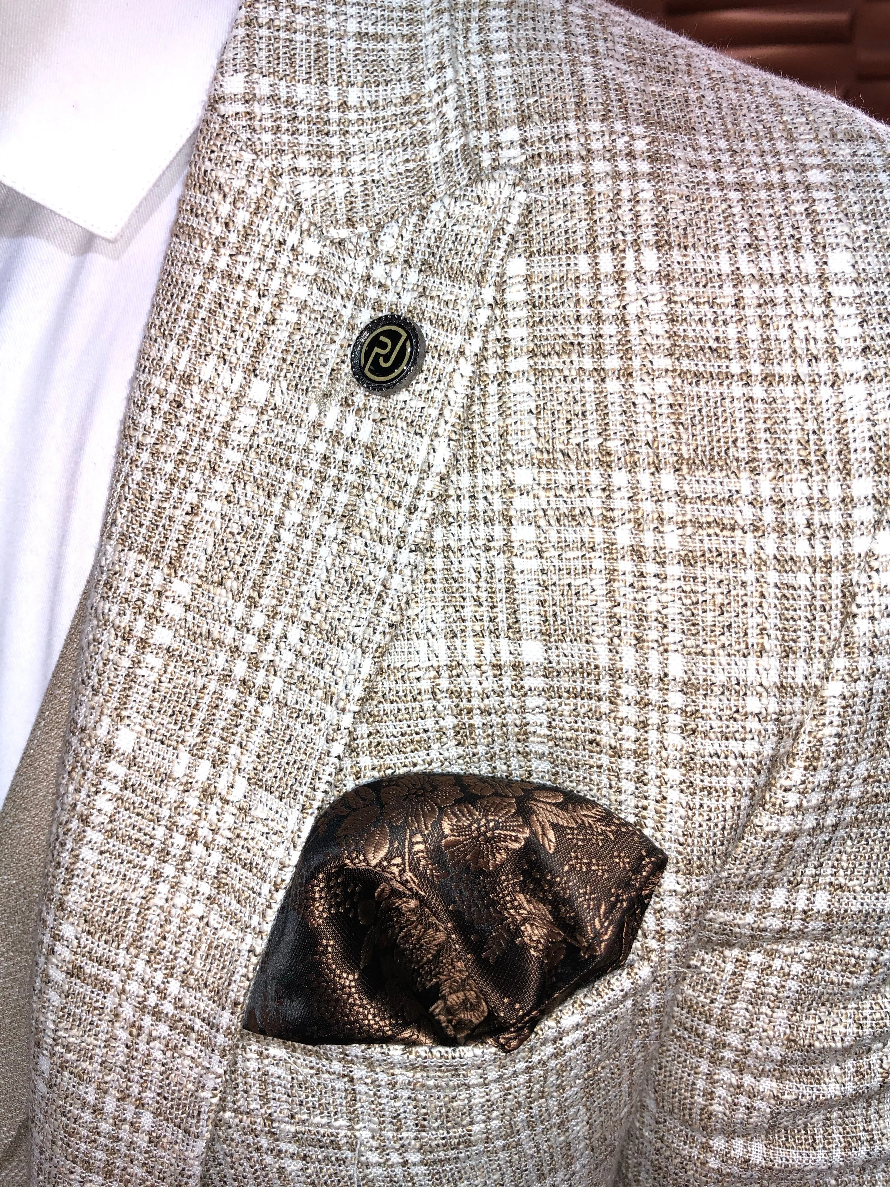 Murdoch - Cream 3 Piece Suit