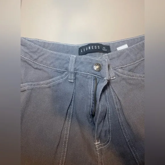 NWOT | MIAMI VICE PANT SLATE | LIONESS
