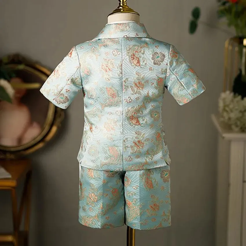 Oriental Eggshell Short Set