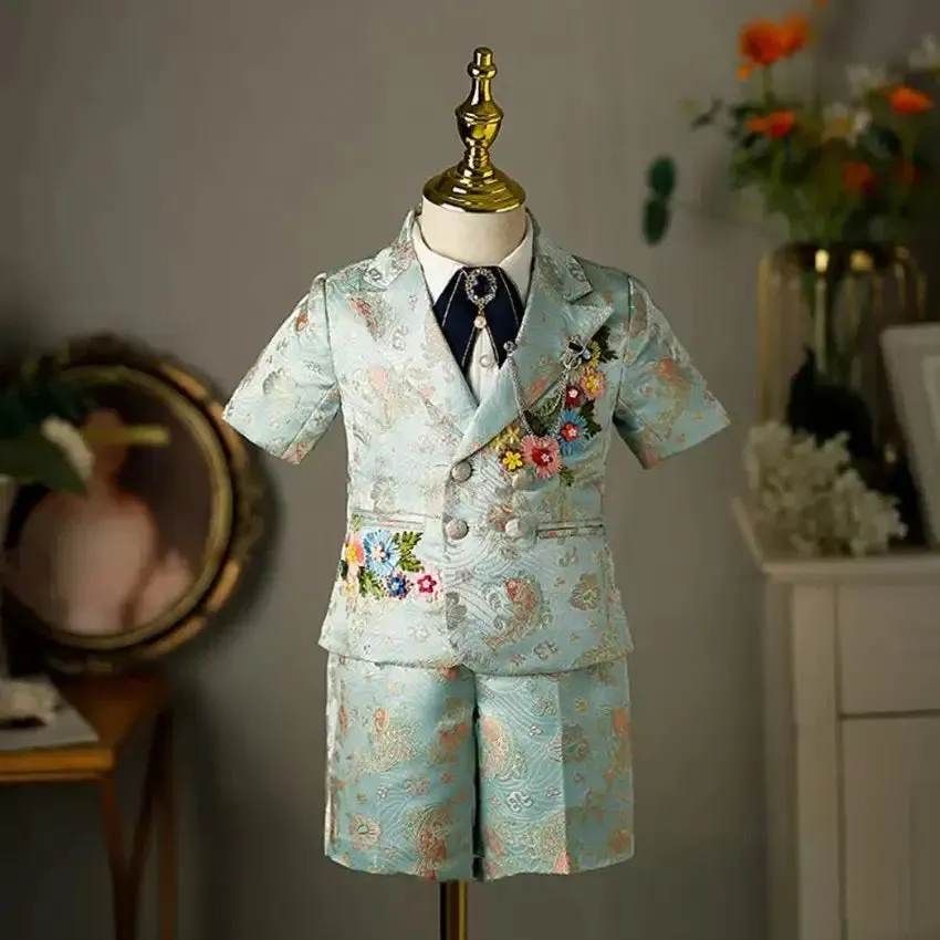 Oriental Eggshell Short Set
