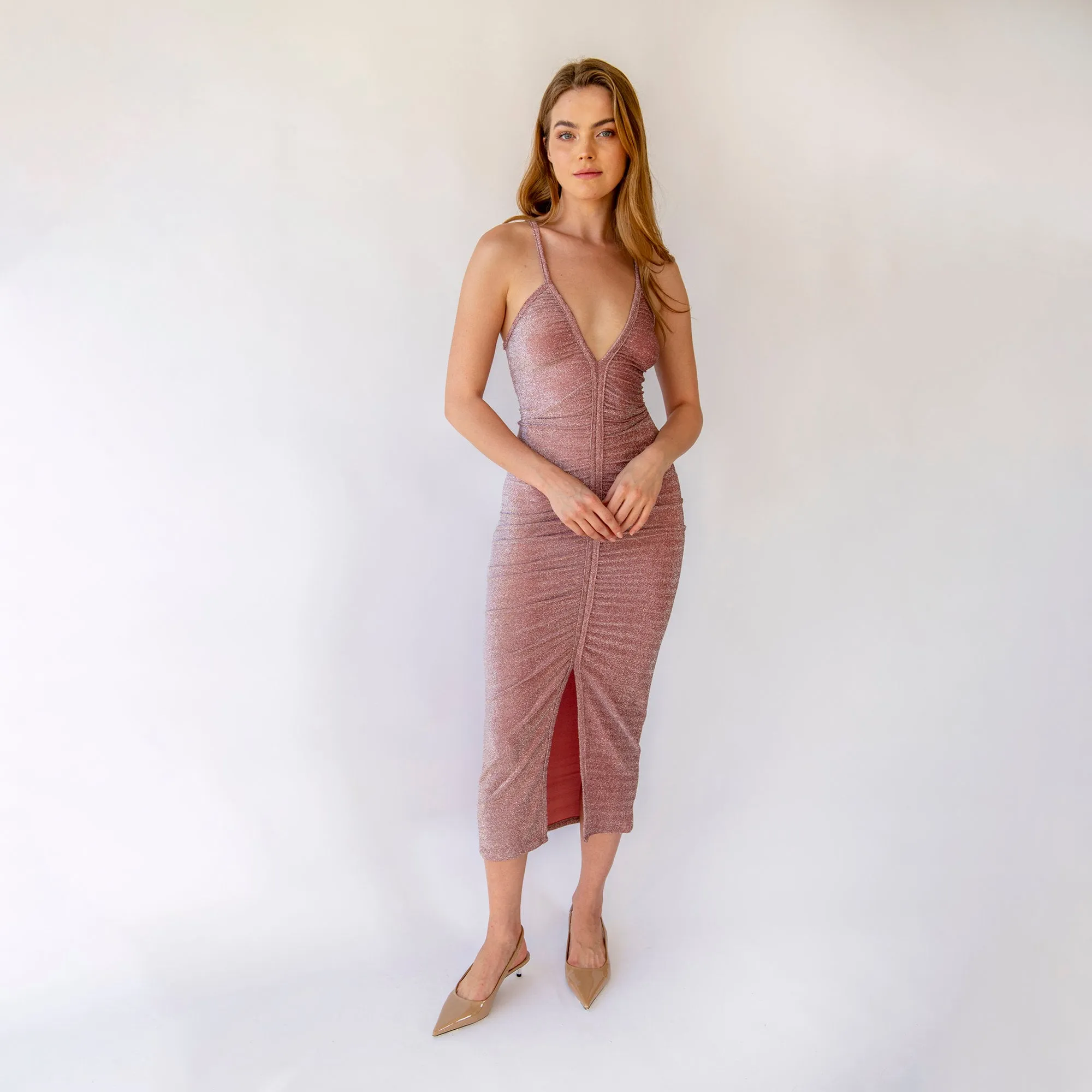 Party Ruched Dress #1432