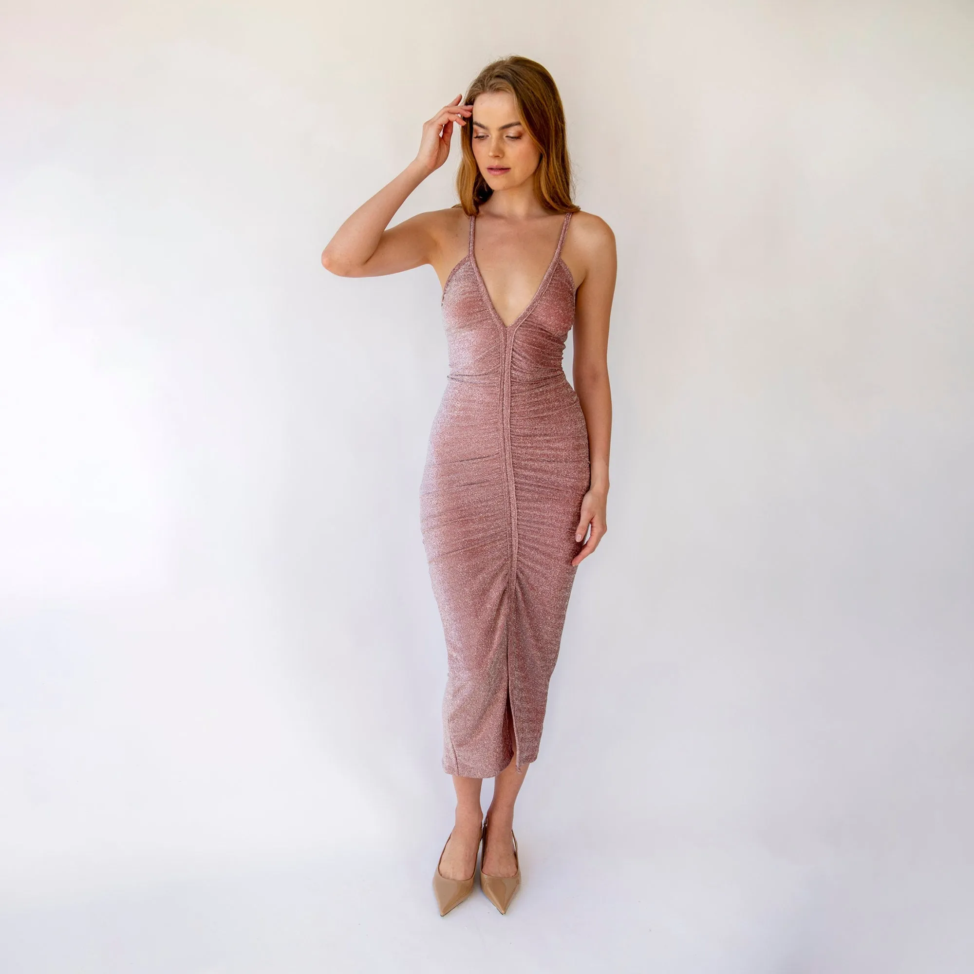 Party Ruched Dress #1432