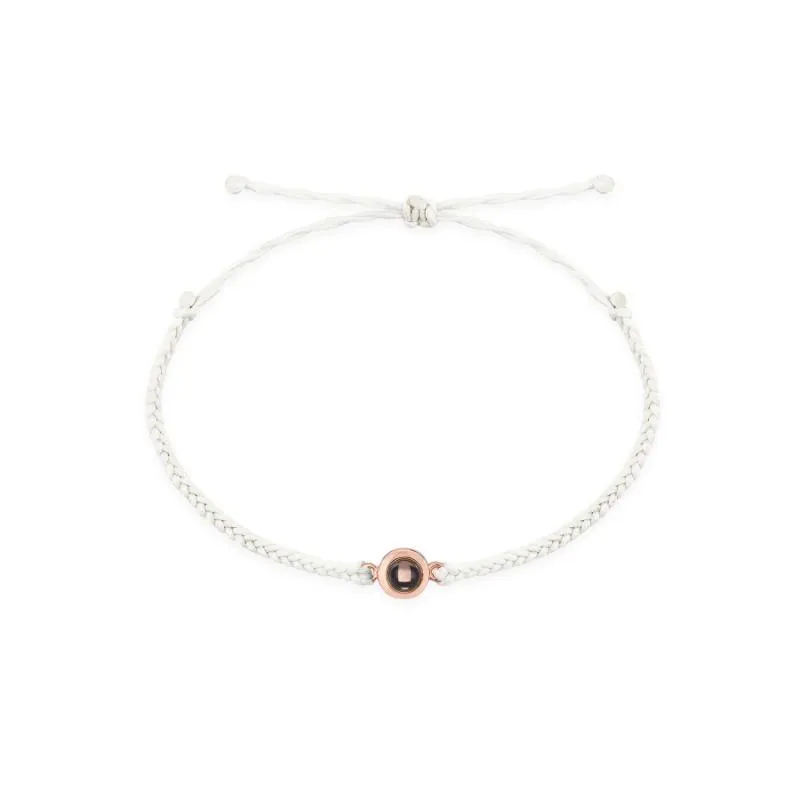 Personalized Circle Design Photo Bracelet – Customizable Gift