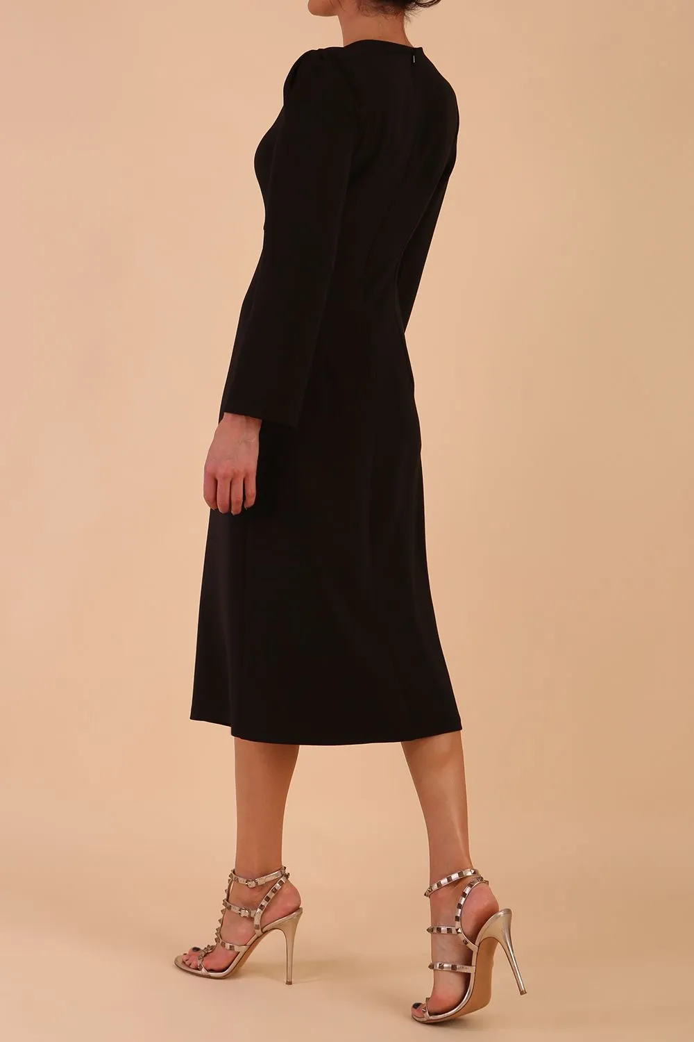 (PRE-ORDER) Epsom Long Sleeve A-Line Dress