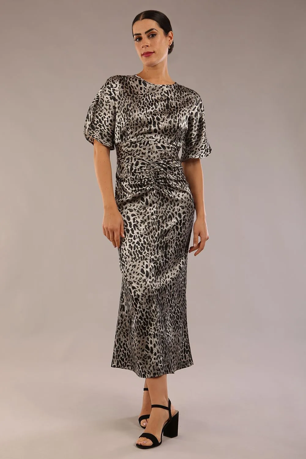 (PRE-ORDER) Romaine Gathered Waist Midi Dress