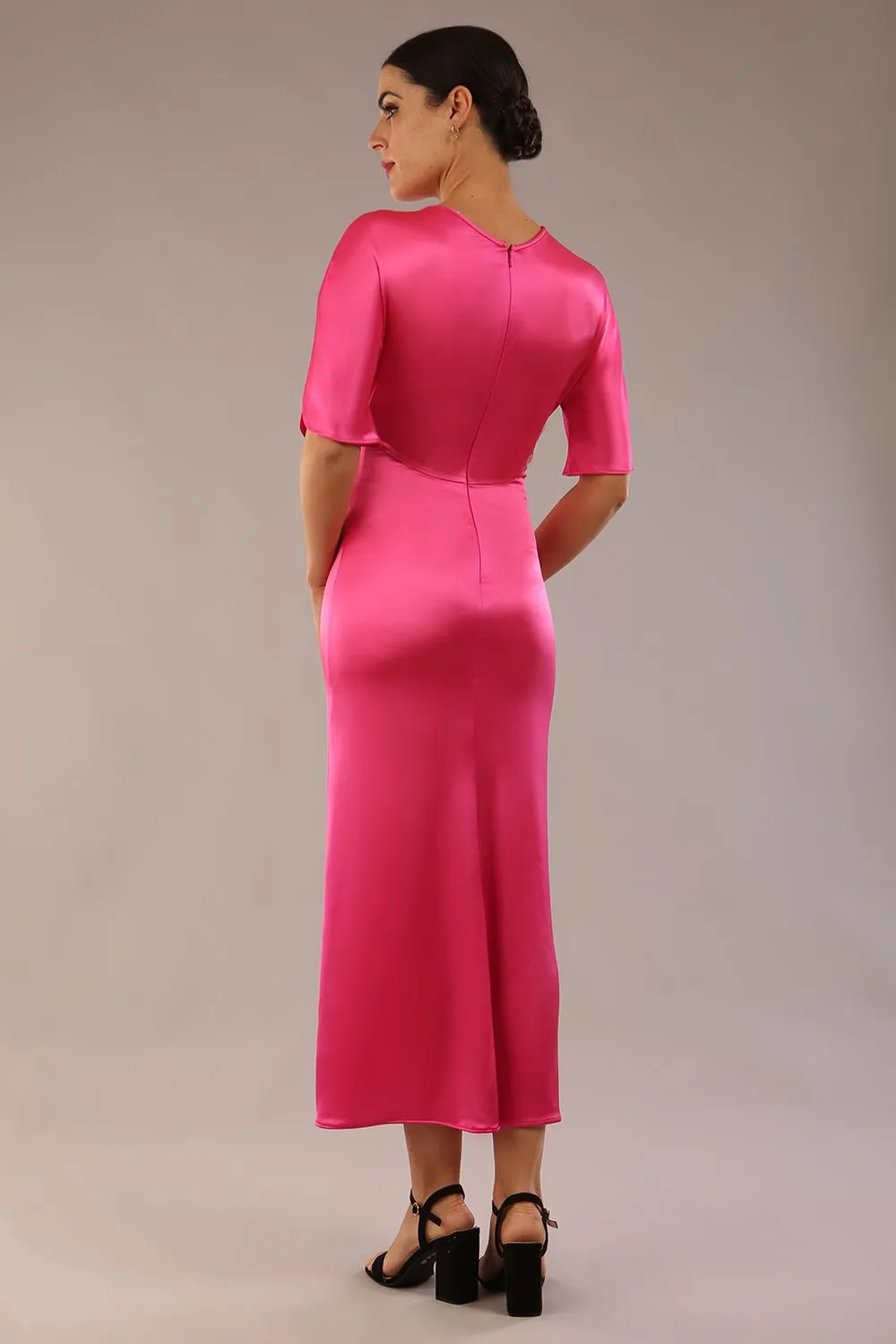 (PRE-ORDER) Romaine Gathered Waist Midi Dress