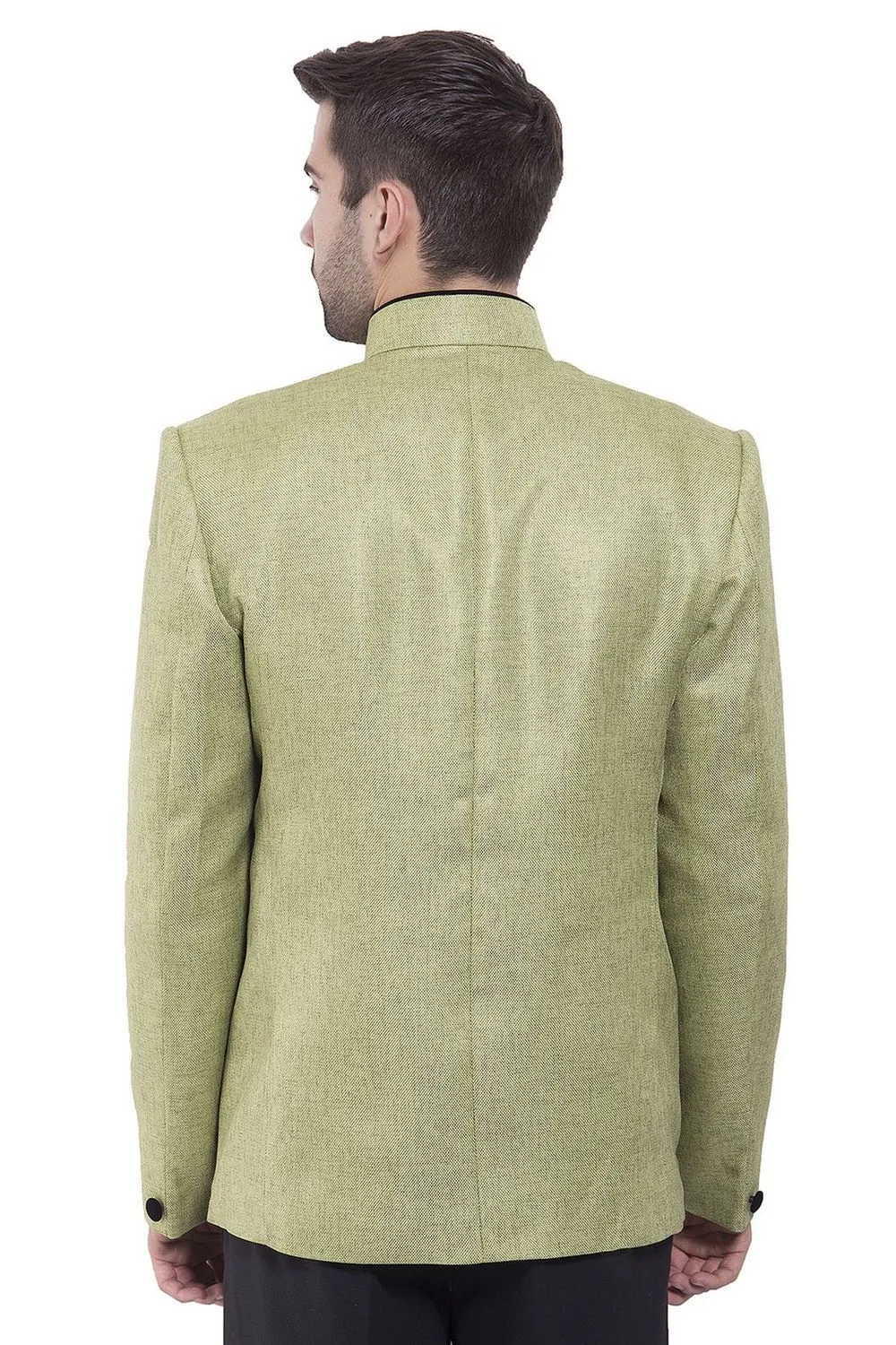 Rayon Green Bandhgala