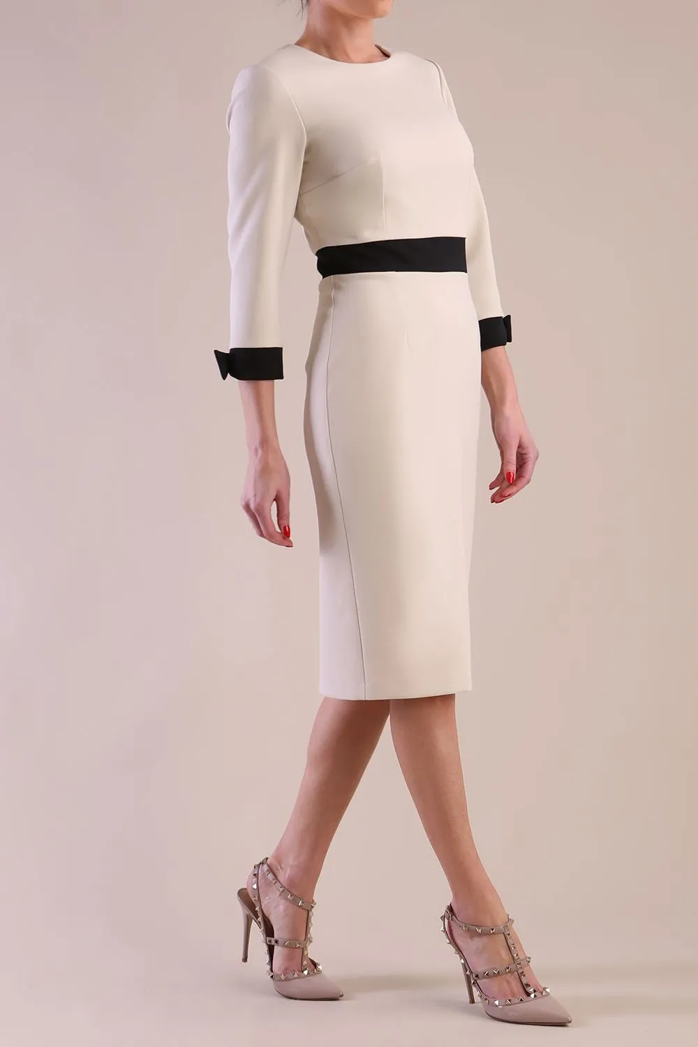 Reese 3/4 Sleeved Pencil Dress