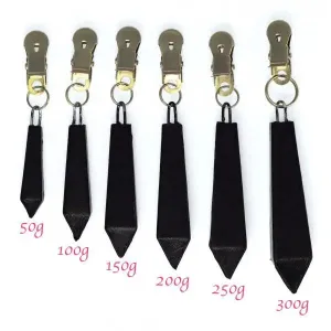 Rimba Stainless Steel Long Nipple Clamps with 100g Weight