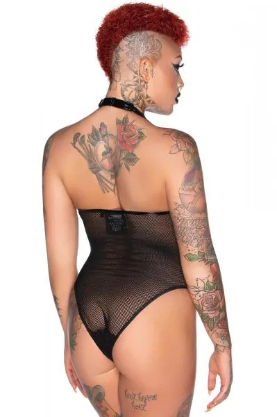 Shot Thru the Heart Bodysuit - Black -