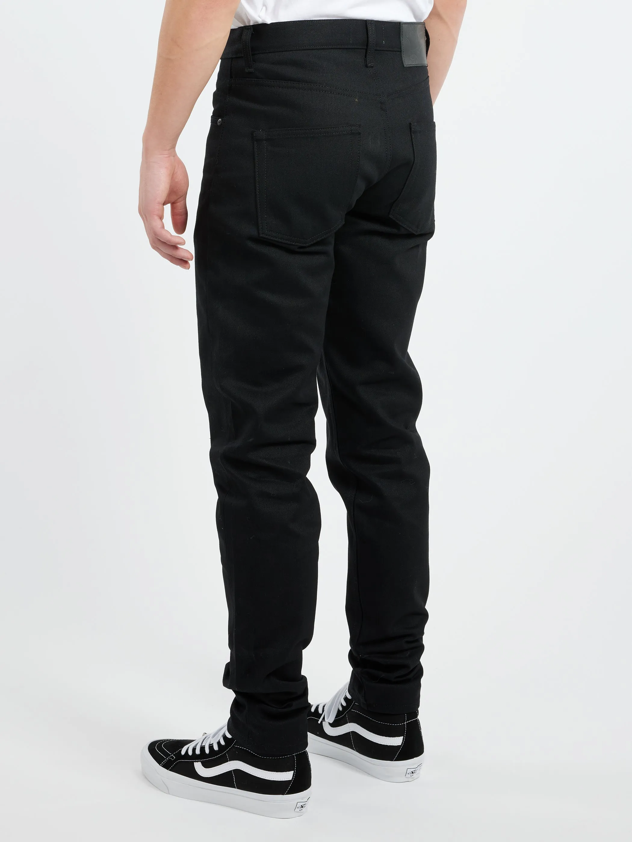 Solid Black Selvedge Easy Guy