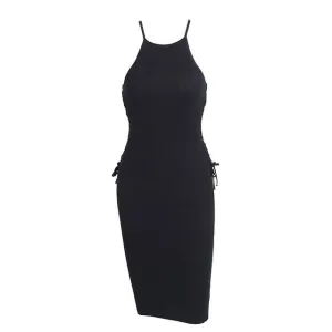 Summer Fun Dress That Laces Up The Sides ~ An Eye Catcher & Stretchy So One Size Fits All