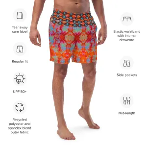 Swim Trunks (Virilis)(Grail Night Rose Blue Logo) RJSTH@Fabric#12 RJSTHS2023 RJS