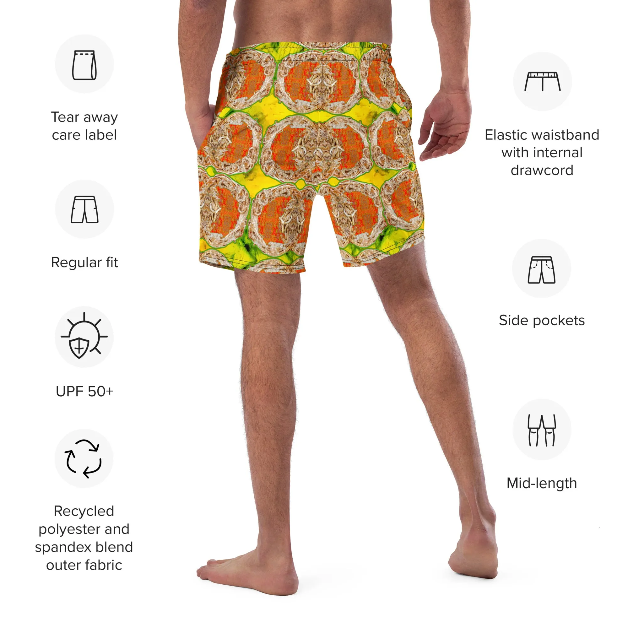 Swim Trunks (Virilis)(Ouroboros Smith Butterfly) RJSTH@Fabric#1 RJSTHS2023 RJS